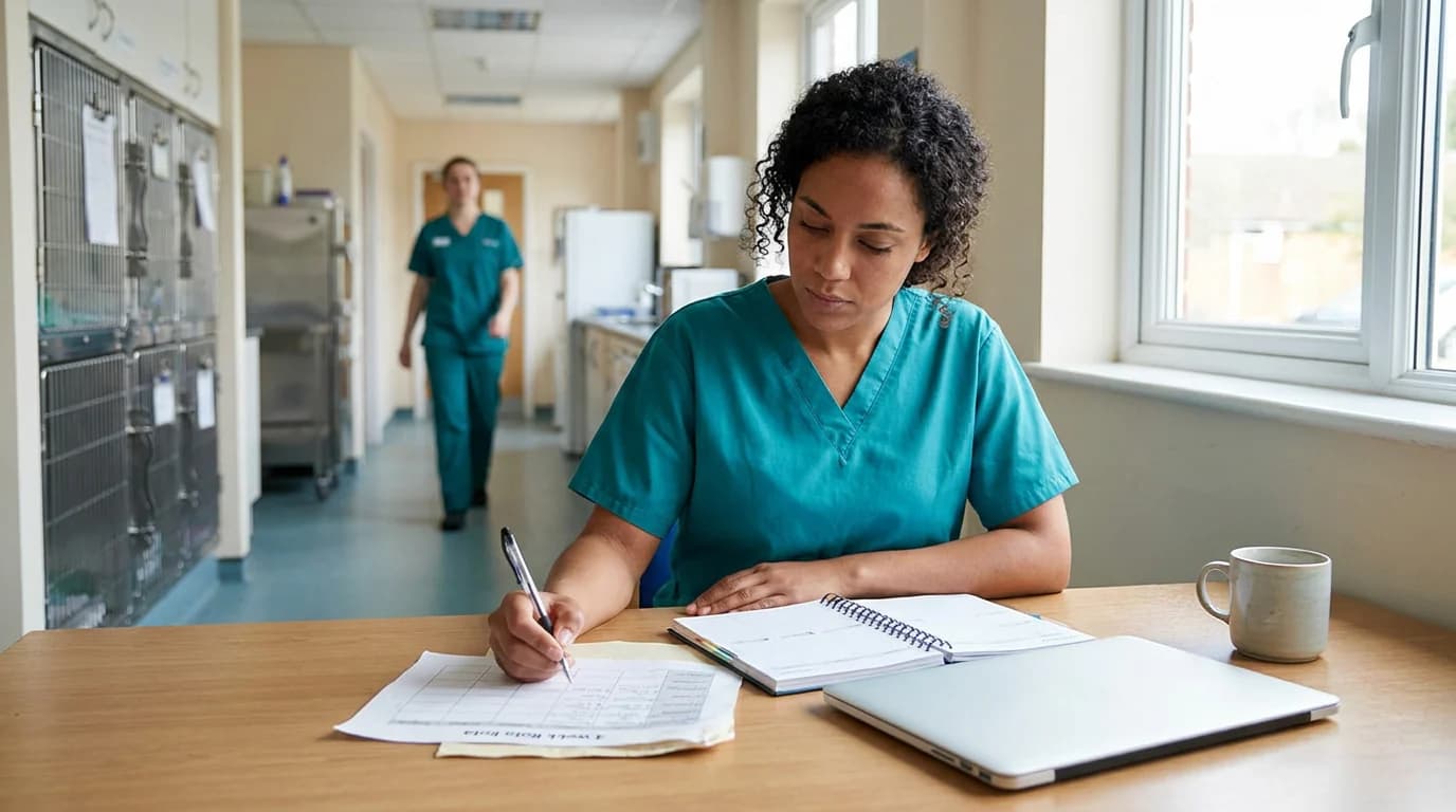 Part-Time RVN Jobs: Compare the Real Week, Not the FTE Headline illustration for Veterinary Nurse Jobs